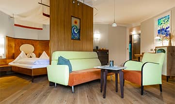 Zimmer SPA-Suite "Blaue Lagune"